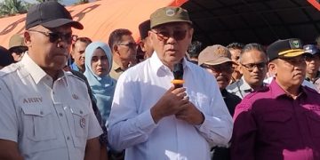 Rehabilitasi Sawah Pascabencana Hidrometeorologi di Kabupaten Solok Dimulai