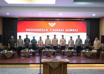Bupati dan Wakil Bupati Solok Resmi Dilantik Sebagai Ketua Mabicab dan Ketua Kwarcab 0302 Gerakan Pramuka Kabupaten Solok Masa Bakti 2025–2030