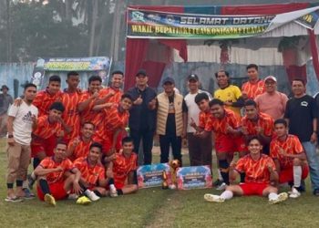 Bupati Solok Hadiri Penutupan PORSMA CUP II Nagari Sumani