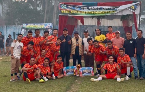 Bupati Solok Hadiri Penutupan PORSMA CUP II Nagari Sumani