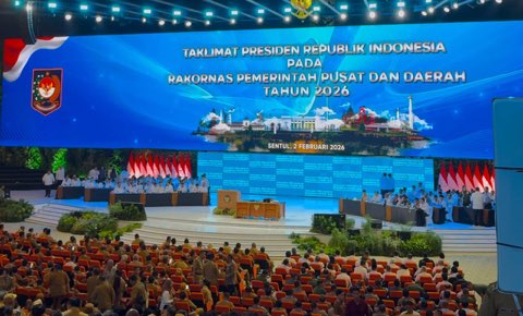 Presiden Prabowo Tekankan Swasembada Pangan dan Energi dalam Rakornas Pusat-Daerah 2026