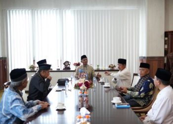 Bupati Solok Terima Kunjungan Silaturahmi Forum Ketua KAN Kabupaten Solok