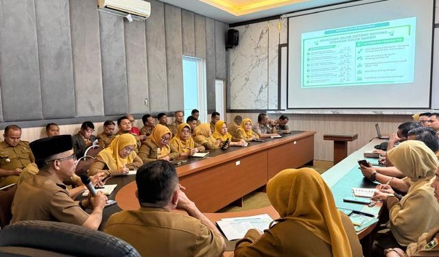 Pemkab Solok Gelar Rapat Persiapan Goro Dalam Rangkan Sukseskan Gerakan Solok Bersih