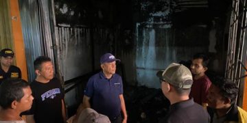 Pemko Payakumbuh Langsung Mengonsolidasikan Penanganan Kebakaran Ruko di kawasan Pasar Blok Timur