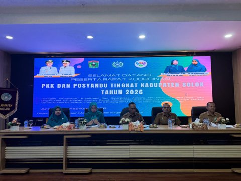 Pemkab Solok Gelar Rakor PKK dan Posyandu 2026