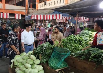 Wali Kota Payakumbuh Bersama Wakil Wali Kota Sidak ke Pasar Tradisional Ibuah 