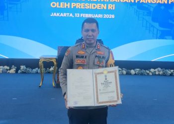 Perkuat Ketahanan Pangan Nasional, Kapolres Sijunjung AKBP Willian Harbensyah Dianugerahi Satyalancana Wira Karya Presiden RI Prabowo