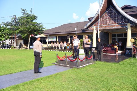 Wali Kota Payakumbuh Pimpin Apel Gelar Pasukan Operasi Ketupat Singgalang Tahun 2026