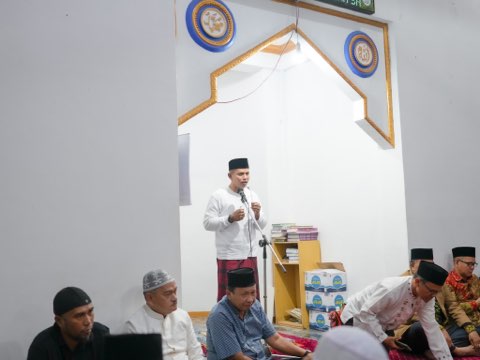 Dipimpin Bupati, TSR Pemkab Solok Kunjungi Mushola Al Furqon Saniang Baka