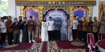 Pemkab Solok Hadiri Open House di Kediaman Gubernur dan Kapolda pada Momentum Idul Fitri