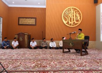 Wako Payakumbuh Melalui Staf Ahli Bidang Kemasyarakatan dan SDM Meresmikan Masjid Ramah Pemudik 1447 Hijriah