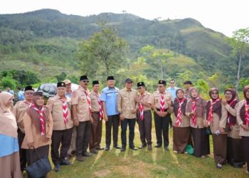 Bupati Solok Buka Kegiatan Perkemahan Wirakarya Cabang Tahun 2026 se-Kabupaten Solok