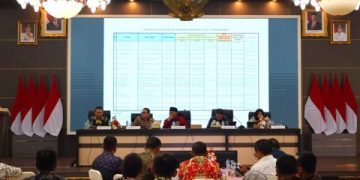 Sekda Rida Ananda Hadiri Rapat Koordinasi Monitoring dan Evaluasi Penggunaan TKD