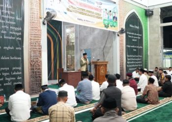 Bupati dan Wakil Bupati Solok Hadiri ‎Peringatan Nuzulul Qur’an di Masjid Lukman Al-Majid Sumani
