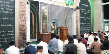 Bupati dan Wakil Bupati Solok Hadiri ‎Peringatan Nuzulul Qur’an di Masjid Lukman Al-Majid Sumani