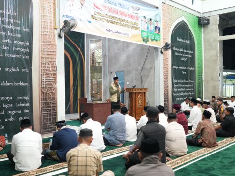 Bupati dan Wakil Bupati Solok Hadiri ‎Peringatan Nuzulul Qur’an di Masjid Lukman Al-Majid Sumani