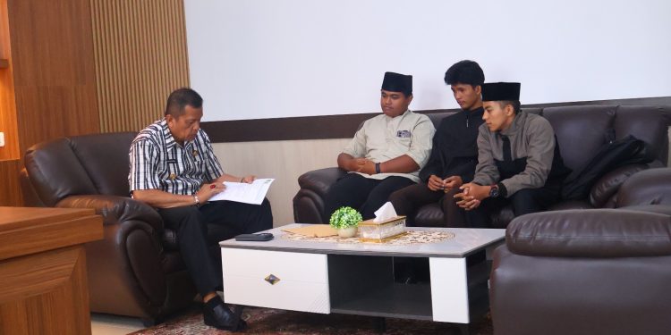 Wakil Wali Kota Payakumbuh Terima Kunjungan Silaturahim Pelajar Nahdlatul Ulama (NU) Kota Payakumbuh