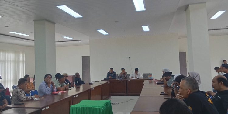 DPRD Kabupaten Pasaman Raker Dengan Media 