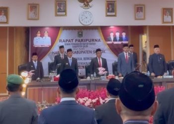 Rapat Paripurna DPRD Kabupaten Solok Dalam Rangka Memperingati Hari Jadi ke-113