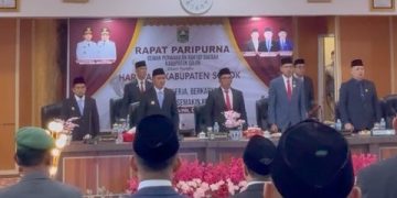 Rapat Paripurna DPRD Kabupaten Solok Dalam Rangka Memperingati Hari Jadi ke-113