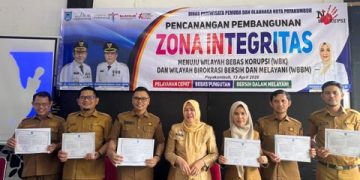Disparpora Kota Payakumbuh Canangkan Pembangunan Zona Integritas Menuju Predikat WBK dan WBBM