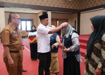 Pemko Payakumbuh Bersama BPJS Ketenagakerjaan Cabang Bukittinggi Kuhkan 83 Kader GALAMAI