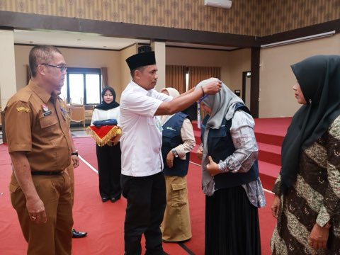 Pemko Payakumbuh Bersama BPJS Ketenagakerjaan Cabang Bukittinggi Kuhkan 83 Kader GALAMAI
