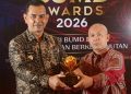 Perumda Tirta Saiyo Pasaman Raih Top BUMD 2026