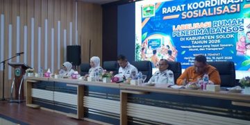 Pemkab Solok Menggelar Rakor dan Sosialisasi Labelisasi Rumah Penerima Bansos Tahun 2026