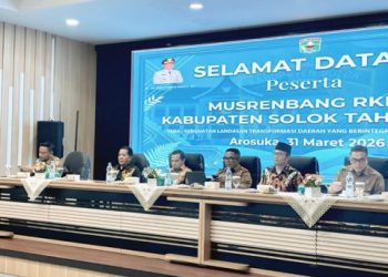 Pemkab Solok Menggelar Musrenbang RKPD Tahun 2027