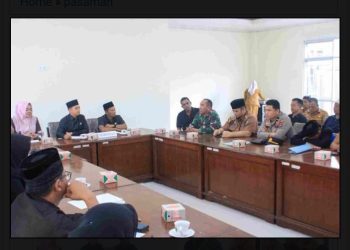 DPRD Pasaman Gelar Rapat Gabungan Terkait Situasi Kamtibmas Kecamatan Rao 
