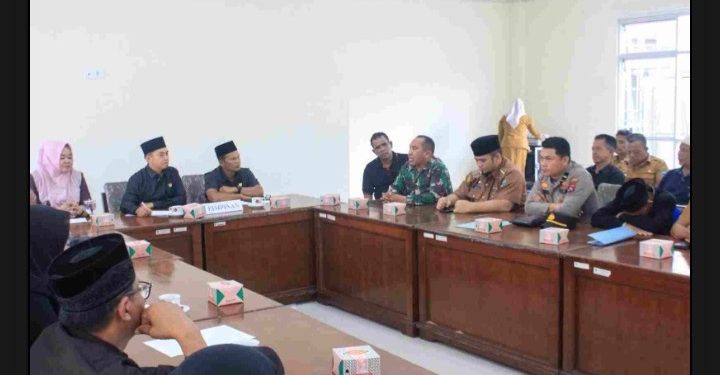 DPRD Pasaman Gelar Rapat Gabungan Terkait Situasi Kamtibmas Kecamatan Rao 