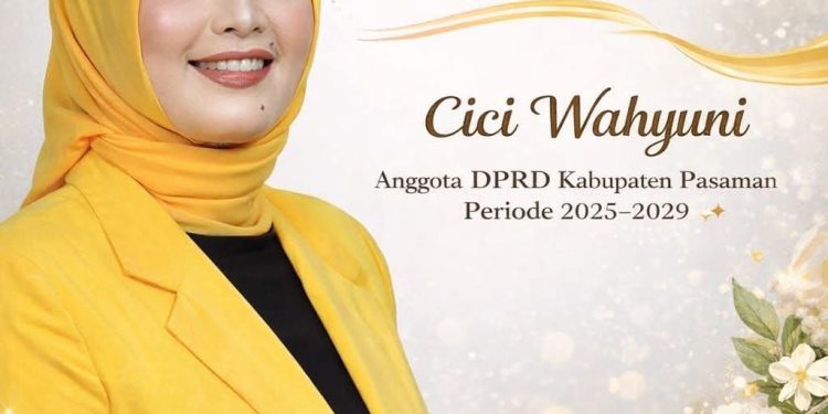 Anggota DPRD Pasaman Cici Wahyuni Ajak Perempuan Berperan Aktif