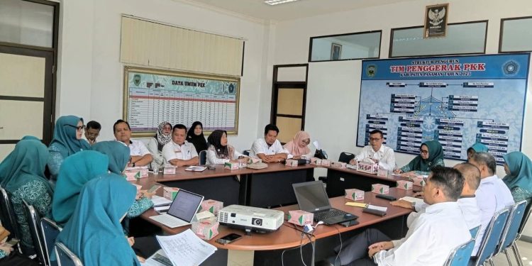 Selesai Dilantik Kadis DPM Pasaman Langsung Rapat Koordinasi