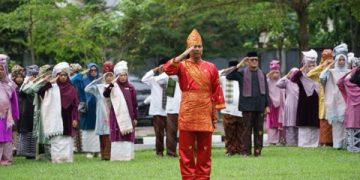 Wakil Wali Kota Payakumbuh Pimpin Upacara Peringatan Hardiknas Tahun 2026
