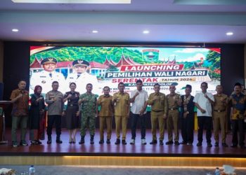 Pemkab Solok Menggelar Acara Launching Pemilihan Wali Nagari Serentak Tahun 2026