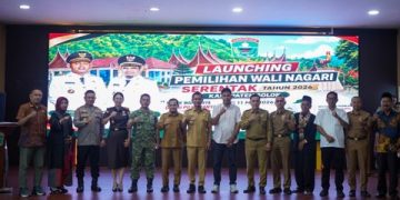 Pemkab Solok Menggelar Acara Launching Pemilihan Wali Nagari Serentak Tahun 2026