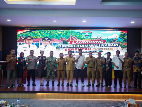 Pemkab Solok Menggelar Acara Launching Pemilihan Wali Nagari Serentak Tahun 2026