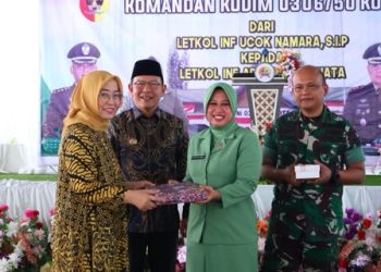 Wako Payakumbuh Zulmaeta Hadiri Pisah Sambut Komandan Kodim 0306/50 Kota