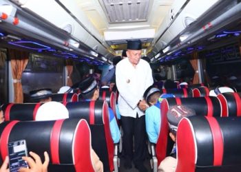 Pemko Payakumbuh Lepas Keberangkatan 175 JCH Kota Payakumbuh Kloter 13 dan Kloter 14