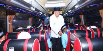 Pemko Payakumbuh Lepas Keberangkatan 175 JCH Kota Payakumbuh Kloter 13 dan Kloter 14