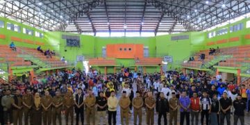 Bupati dan Ketua DPRD Pasaman Cek Langsung Tes Fisik Atlet Untuk Porprov Sumbar 2026