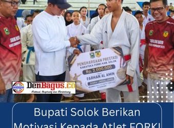 Bupati Solok Berikan Motivasi Kepada Atlet FORKI Kab. Solok Jelang PORPROV 2026