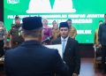 Pemkab Solok Laksanakan Pelantikan dan Pengambilan Sumpah Jabatan Penjabat Sekretaris Daerah