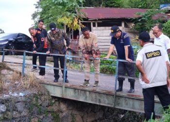 Wali Kota Payakumbuh Tinjau Sejumlah Titik Terdampak Banjir dan Longsor di Kota Payakumbuh