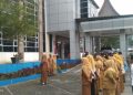 Kadis Kominfo Kab. Solok Pimpin Apel Pagi, Tekankan Peningkatan Kinerja dan Kedisiplinan Pegawai