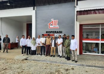 Wabup Solok Hadiri Launching Operasional 1.061 Gerai Koperasi Desa Merah Putih Secara Virtual