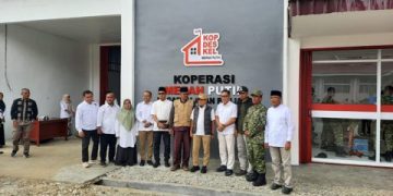 Wabup Solok Hadiri Launching Operasional 1.061 Gerai Koperasi Desa Merah Putih Secara Virtual