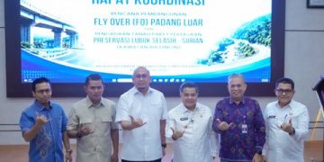Bupati Solok Ikuti Rakor Perencanaan Pembangunan Fly Over Padang Luar dan Pengadaan Tanah Jalan Lubuk Selasih–Surian
