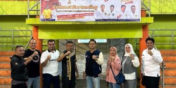 Khairuddin Simanjuntak Sidak Persiapan Kejurda di GOR Tuanku Rao
